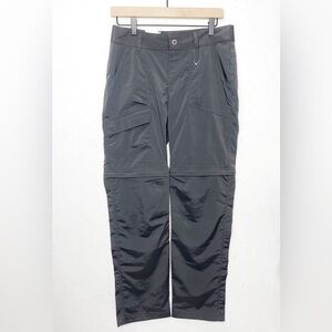 Columbia Omni-Shield Kestrel Trail Stretch Convertible Pants Grey Size 6 Shorts